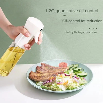 Kitchen Oil Bottle Cooking Oil Spray Olive Oil Bottle Fitness Barbecue Spray Oil Dispenser