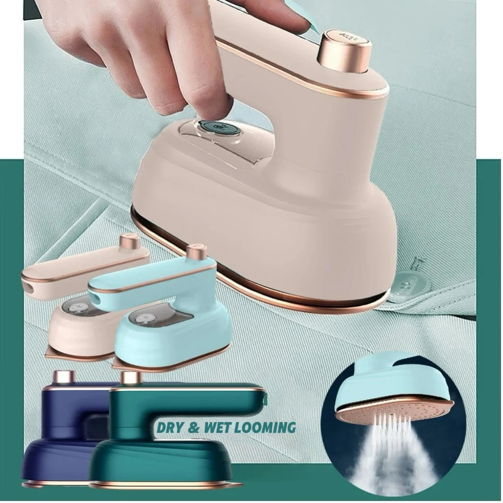 Handheld Garment Steamer Mini Steam Iron Clothes Travel Micro Iron Machine Electric Ironing Clothes Iron Steamer Home Appliance