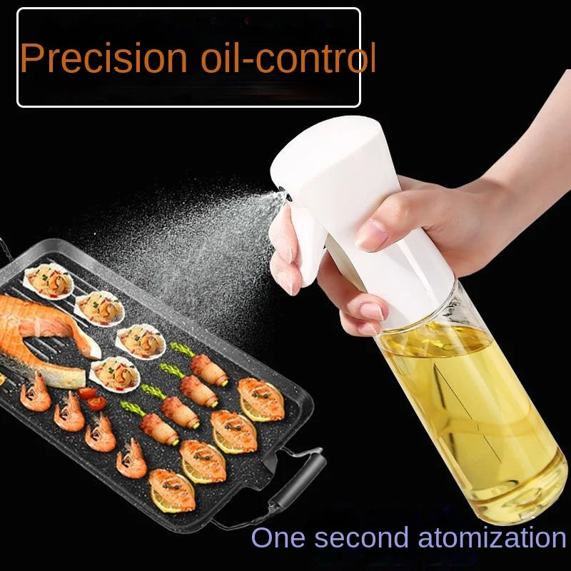 Kitchen Oil Bottle Cooking Oil Spray Olive Oil Bottle Fitness Barbecue Spray Oil Dispenser